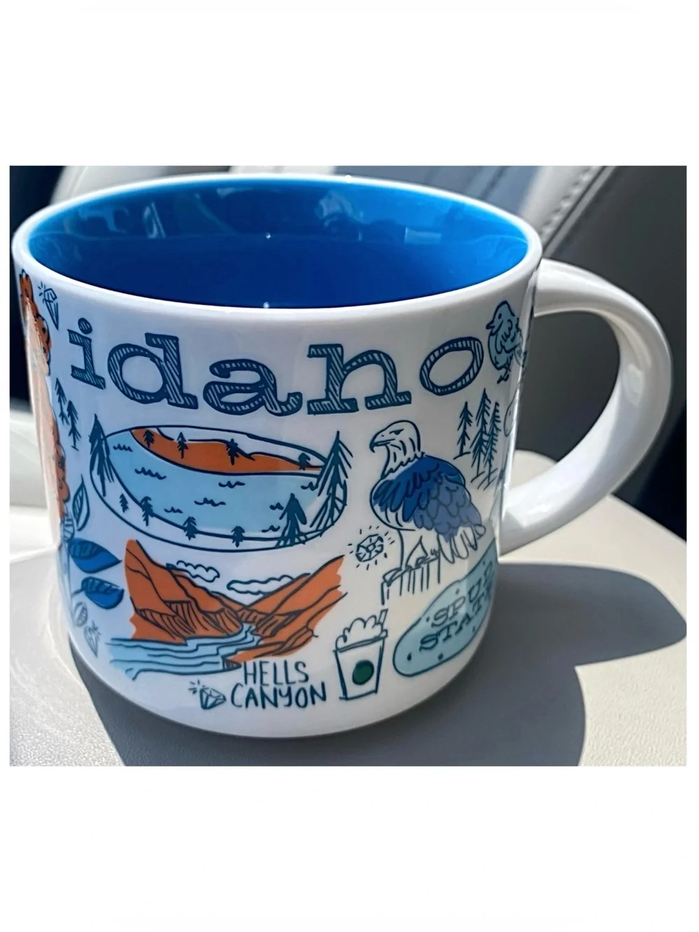 Starbucks Been There Series Idaho 14 oz Coffee Mug Collector Cup Discontinued